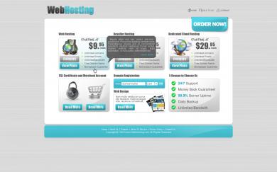 Main Page Hover