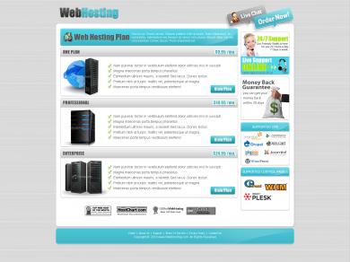 Webhosting Page